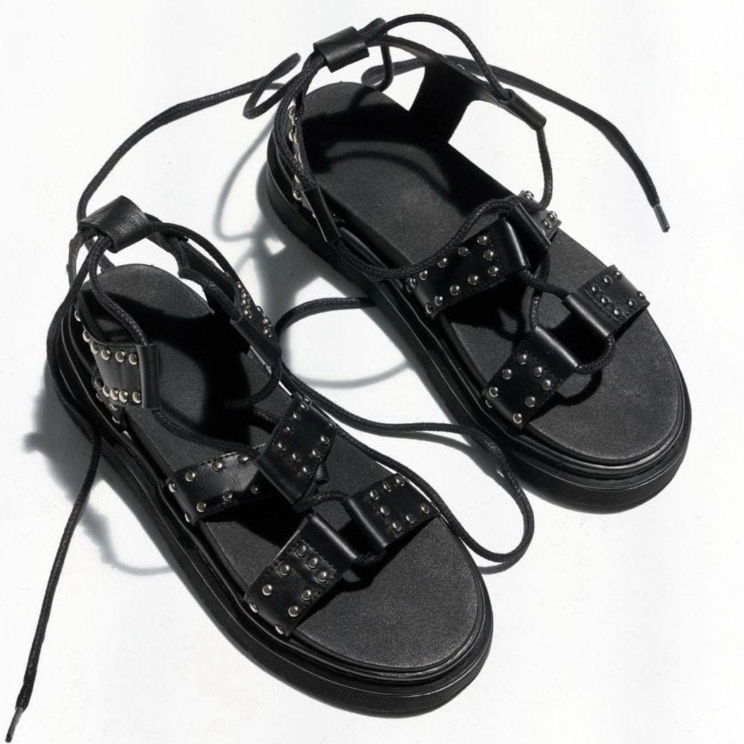 Sandalias de Cuero Mujer Sence